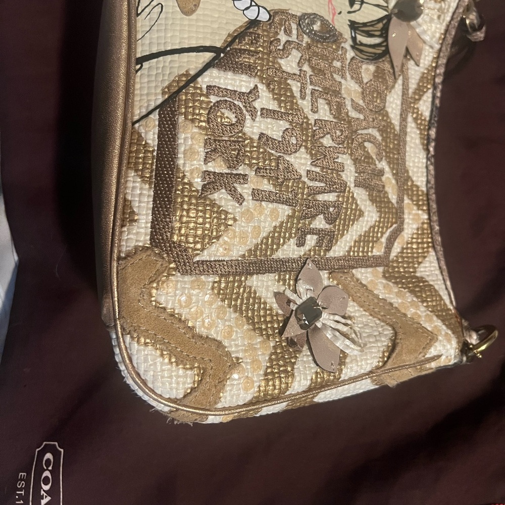 Coach × Pierre Le‑Tan Collaboration Limited-Edition Illustrated Small Bag RARE - Picture 14 of 14